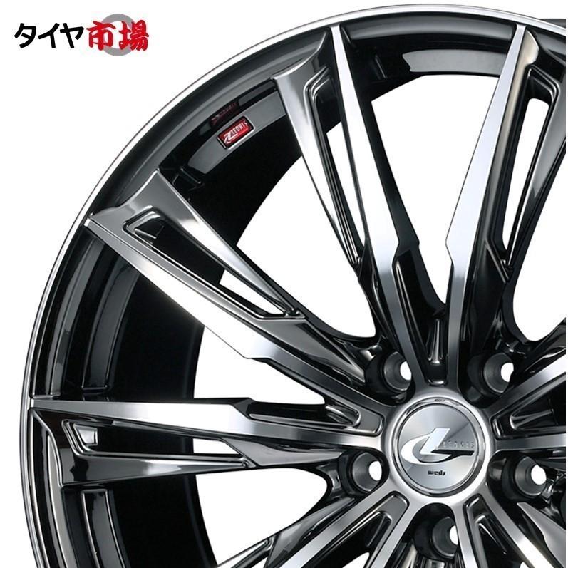 weds レオニス 18インチ 7J+53通し WEDS（ウェッズ） LEONIS レオニス GX 18インチ リム幅7.0J インセット