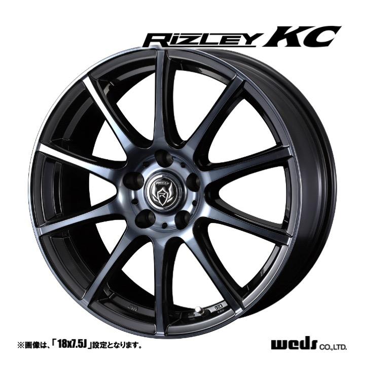 ホイール4本セット Weds ウェッズ RIZLEY KC ライツレー 16インチ リム 