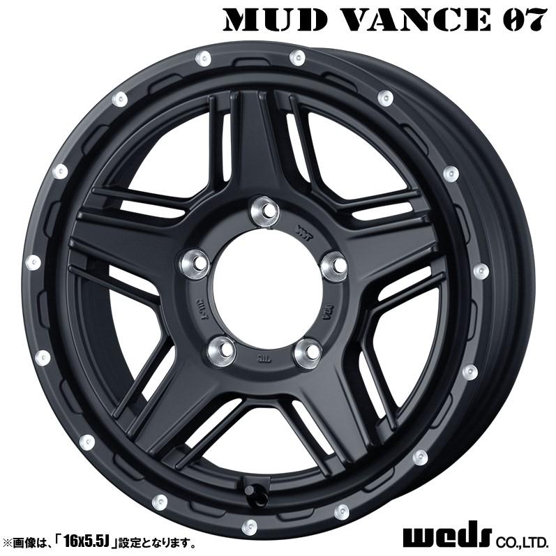WEDS（ウェッズ） ホイール4本セット MUD VANCE 07 マッドヴァンス 15 
