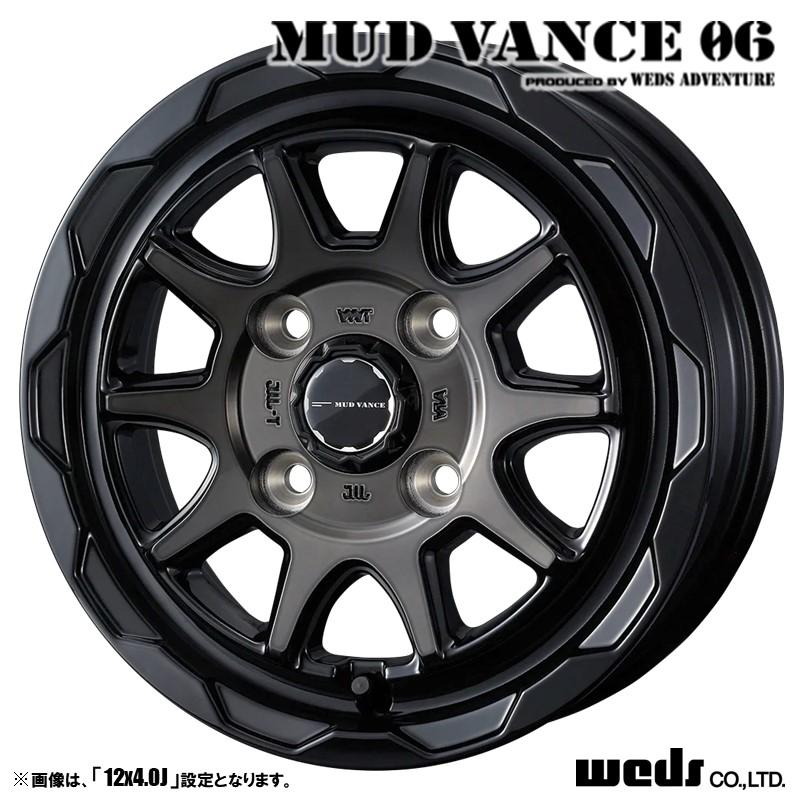 WEDS（ウェッズ） ホイール4本セット MUD VANCE 06 マッドヴァンス 12