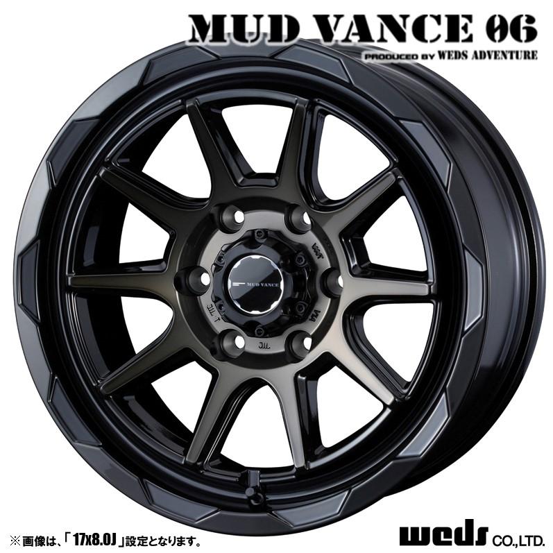 WEDS（ウェッズ） MUD VANCE 06 マッドヴァンス 15インチ リム幅6.0J