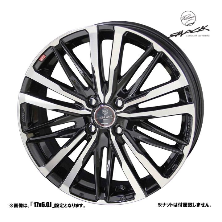 共豊 4本セット SMACK CREST スマック クレスト 15インチ リム幅4.5J 