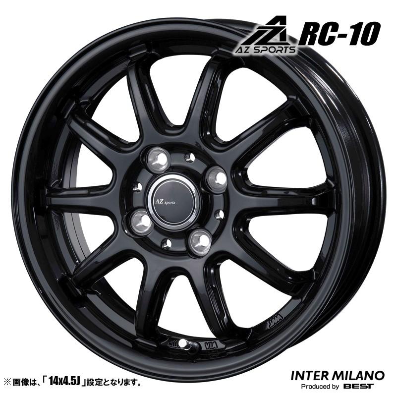 ホイール4本セット AZ sports エーゼットスポーツ RC-10 13 ホイール4本セット AZ sports エーゼットスポーツ RC-10 13