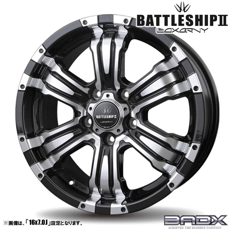 ロクサーニ ホイール4本セット BADX バドックス BATTLESHIP II 2 ロクサーニ ホイール4本セット BADX バドックス BATTLESHIP II 2