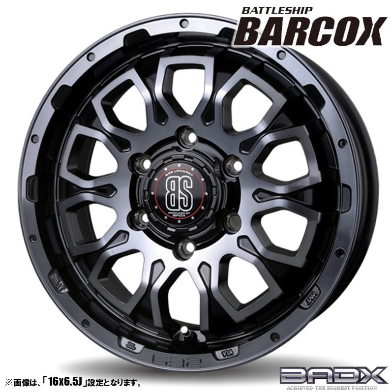 ロクサーニ ホイール4本セット BADX バドックス BATTLESHIP BARCOX