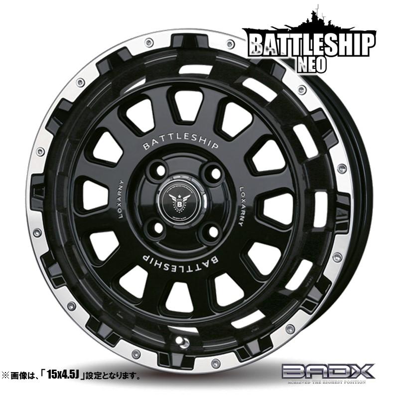 ロクサーニ ホイール4本セット BADX バドックス BATTLESHIP NEO ロクサーニ ホイール4本セット BADX バドックス BATTLESHIP NEO