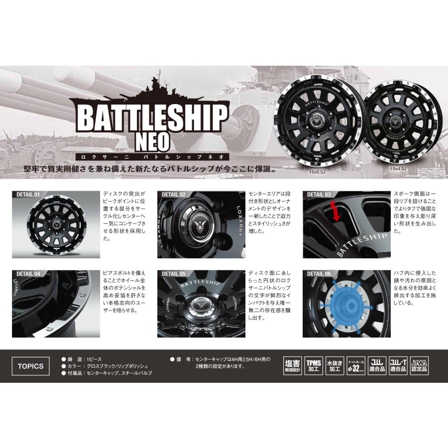 ロクサーニ ホイール4本セット BADX バドックス BATTLESHIP NEO ロクサーニ ホイール4本セット BADX バドックス BATTLESHIP NEO