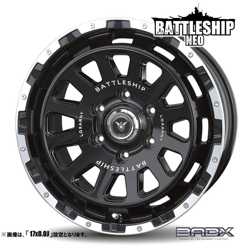 ロクサーニ ホイール4本セット BADX バドックス BATTLESHIP NEO ロクサーニ ホイール4本セット BADX バドックス BATTLESHIP NEO
