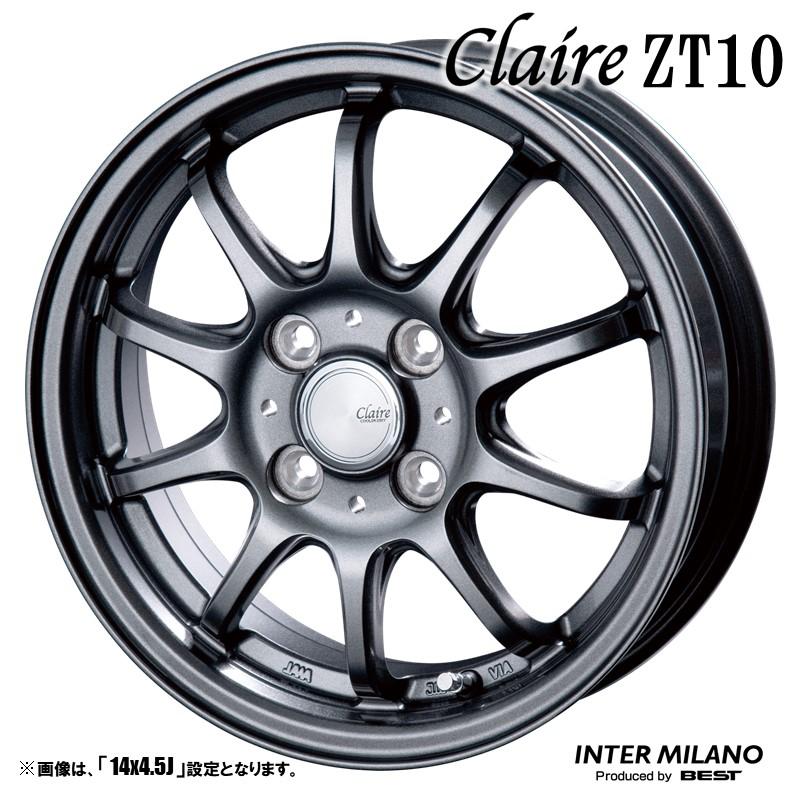 ホイール4本セット CLAIRE クレール ZT10 14インチ リム幅5.5J インセット+38 4穴 PCD100 ガンメタ【法人宛て発送の場合、送料無料】 : claire-zt10-14553842-gm-4set : タイヤ市場ショッピング - 通販 - Yahoo!ショッピング ホイール4本セット CLAIRE クレール ZT10 14インチ リム幅5.5J インセット+38 4穴 PCD100 ガンメタ【法人宛て発送の場合、送料無料】 : claire-zt10-14553842-gm-4set : タイヤ市場ショッピング - 通販 - Yahoo!ショッピング