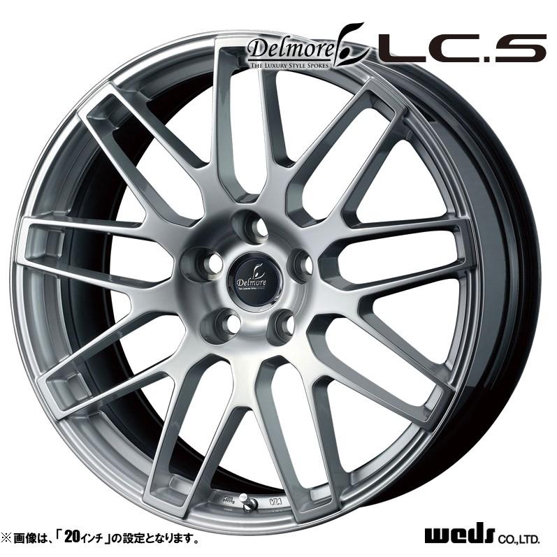 WEDS（ウェッズ） ホイール4本セット DELMORE デルモア LC.S 19インチ
