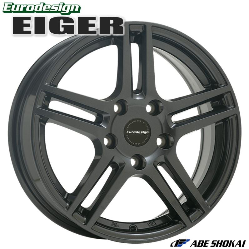 4本セット Eurodesign ユーロデザイン EIGER エイガー 16インチ リム幅 
