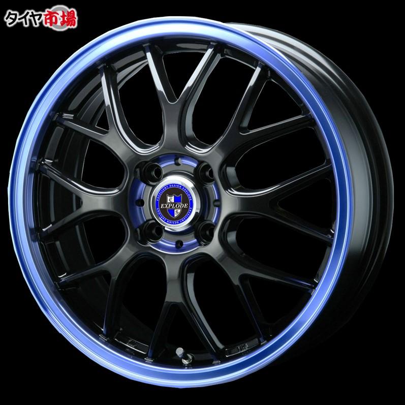 BIGWAY EXPLODE-RBM　16インチ　5J PCD100 4H 送料無料 ビッグウェイ BIGWAY EXPLODE RBM 5J-16 +45 4H-100