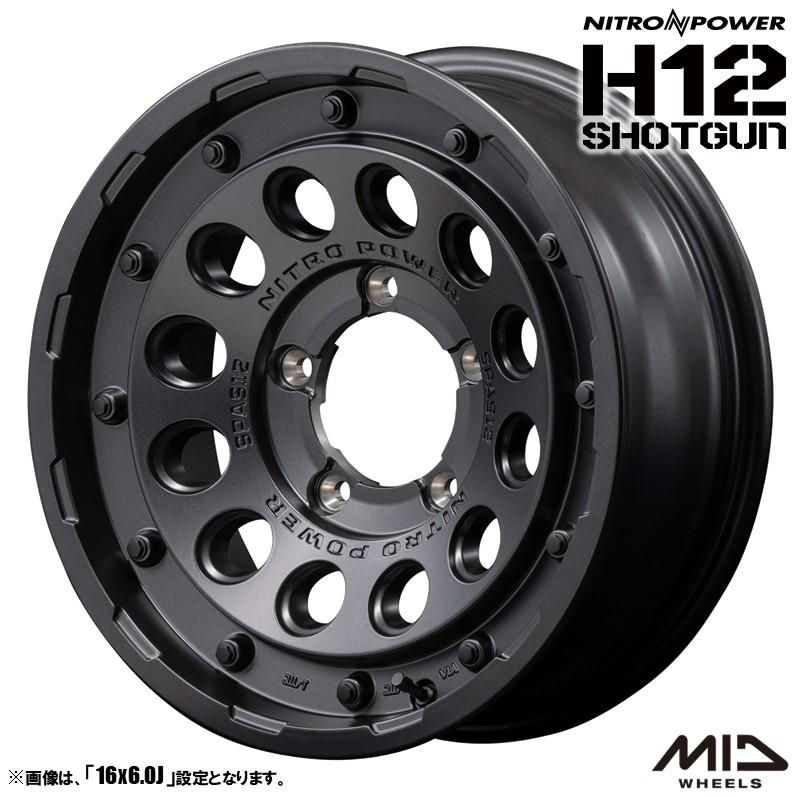 マルカサービス ホイール4本セット M.I.D マルカ NITRO POWER ナイトロ
