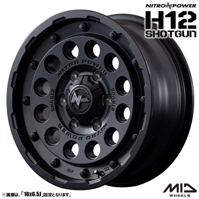 NITRO POWER 15インチ ホイールセット 4本 マルカサービス ホイール4本セット M.I.D マルカ NITRO POWER ナイトロ