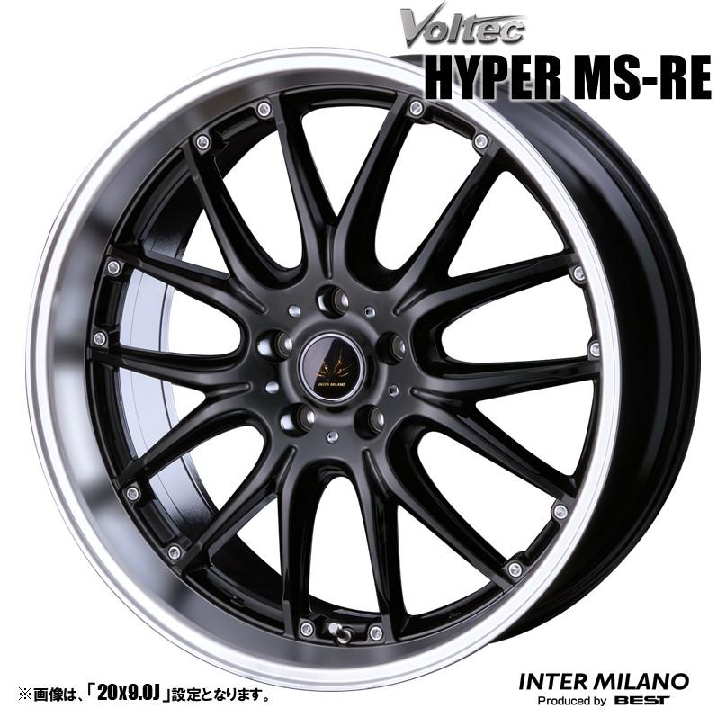 4本セット VOLTEC ボルテック HYPER MS-RE 20インチ リム幅8.5J イン