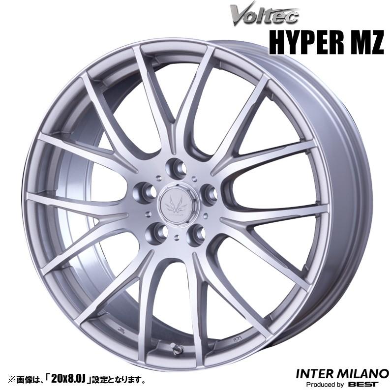 4本セット VOLTEC ボルテック HYPER MZ 20インチ リム幅8.0J イン