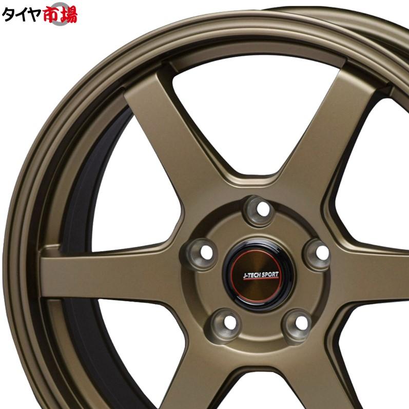 タイヤ・ホイール J-TECK S-6 ホイール4本セット TRYALPHA トライアルファ J-TECH S-6 ジェイ