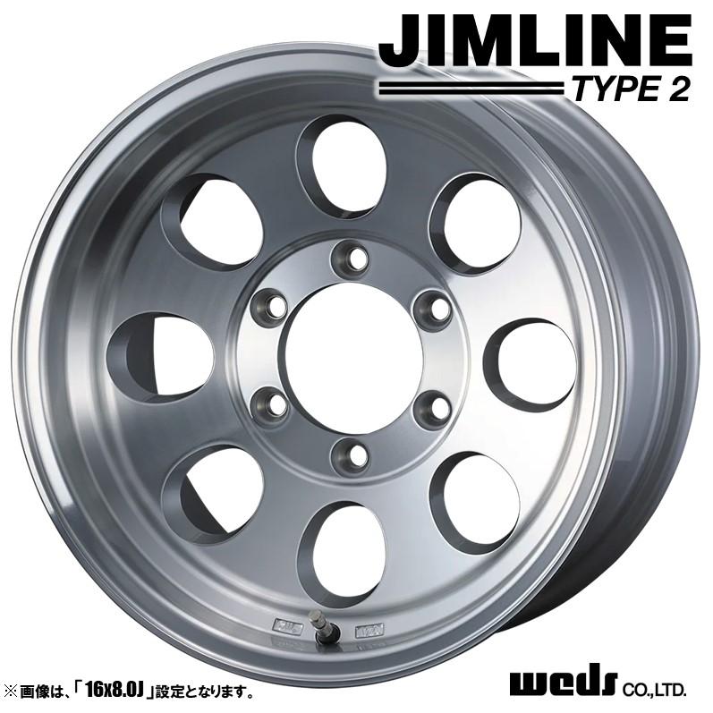 WEDS（ウェッズ） JIMLINE ジムライン TYPE2 タイプ2 15インチ リム幅