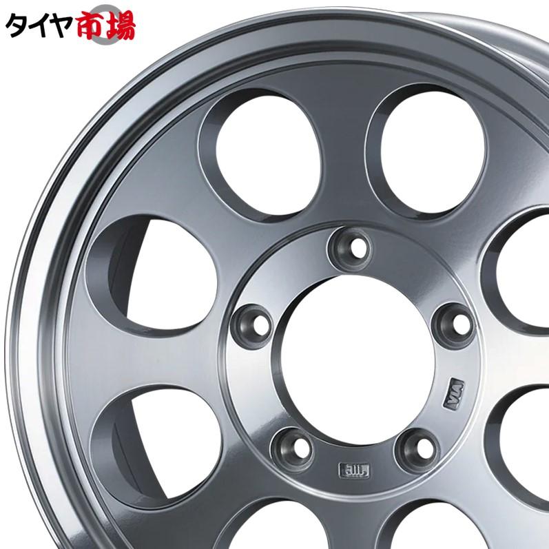 ジムラインタイプ2 16インチジムニーシエラ用ホイール4本セット、[新品未開封] WEDS ジムライン・タイプ2 16X8.0J 5H/114.3 ±0 4本セットで