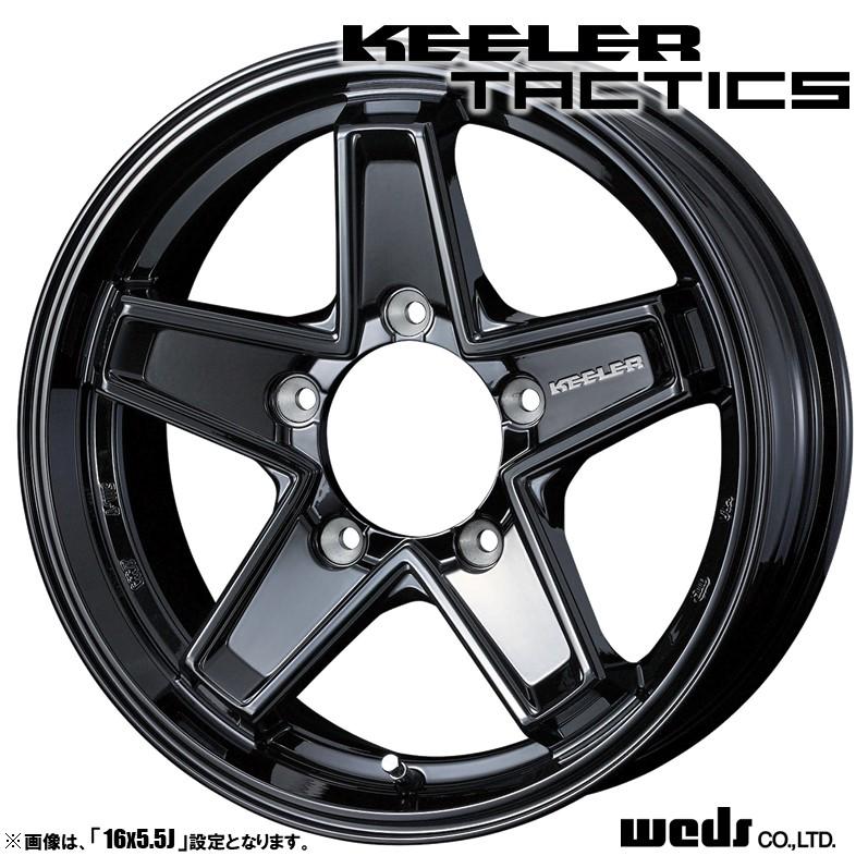 Weds Keeler 16インチ　4本セット　スタッドレスタイヤ付き WEDS（ウェッズ） 4本セット KEELEER TACTICS キーラー タクティクス