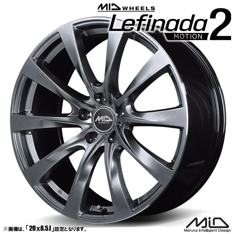 マルカサービス 4本セット Lefinada レフィナーダ MOTION2 18インチ