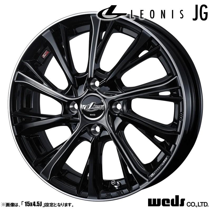 WEDS（ウェッズ） ホイール4本セット LEONIS レオニス JG 15インチ