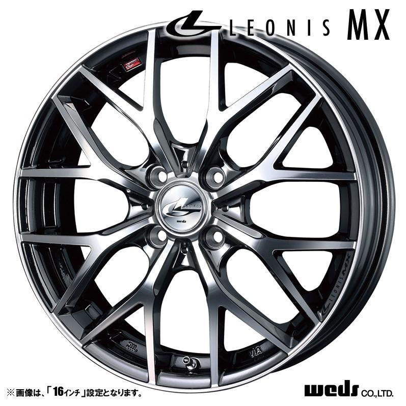 WEDS（ウェッズ） ホイール4本セット LEONIS レオニス MX 17インチ