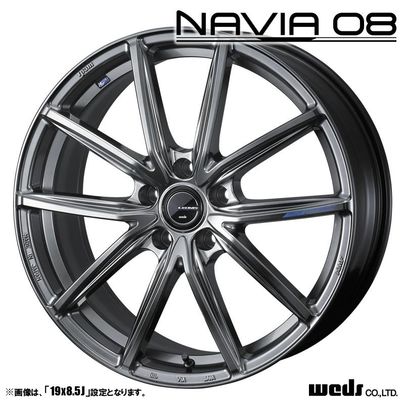 WEDS（ウェッズ） LEONIS レオニス NAVIA08 19インチ リム幅6.5J イン