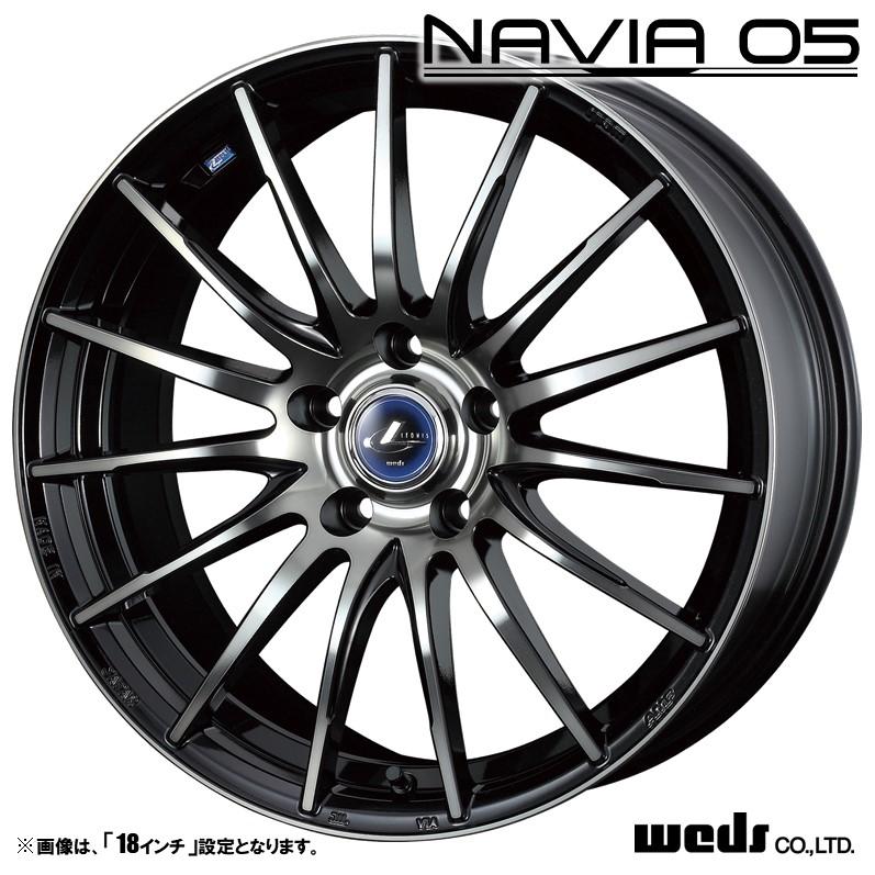 WEDS（ウェッズ） 4本セット LEONIS レオニス NAVIA05 ナヴィア 18 