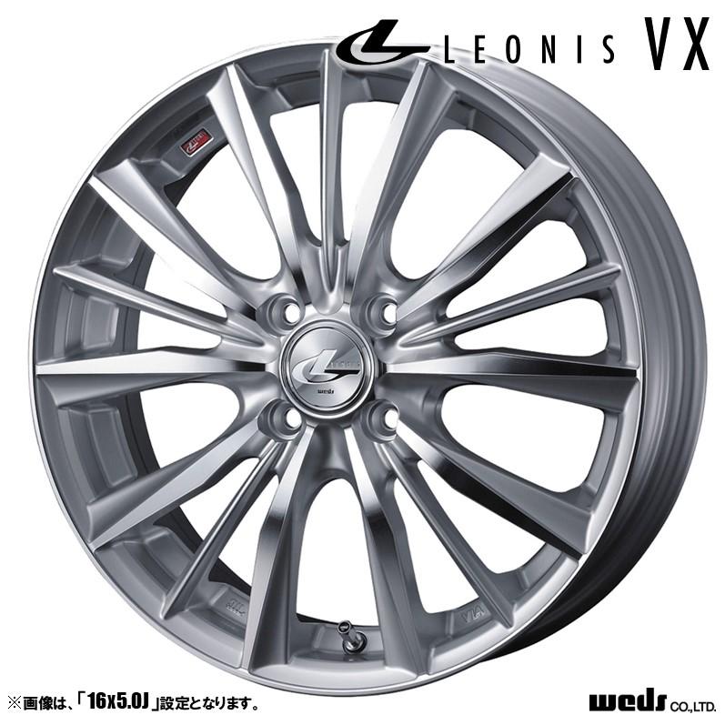軽自動車用 中古アルミホイール４本セット WEDS LEONIS VX 軽自動車用 中古アルミホイール4本セット WEDS LEONIS VX