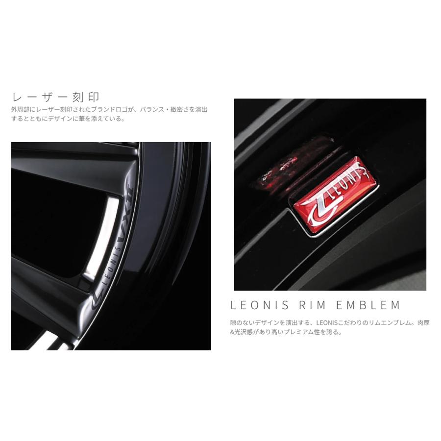 WEDS（ウェッズ） ホイール4本セット LEONIS レオニス VX2 19インチ