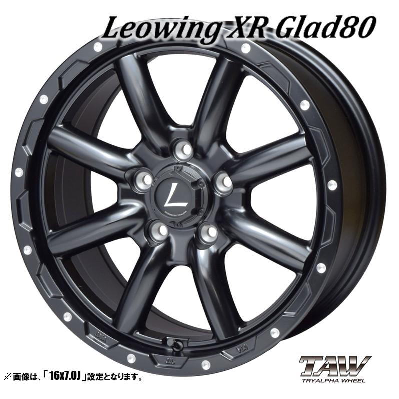 4本セット Leowing レオウィング XR Glad80 グラッド 16インチ 4本セット Leowing レオウィング XR Glad80 グラッド 16インチ