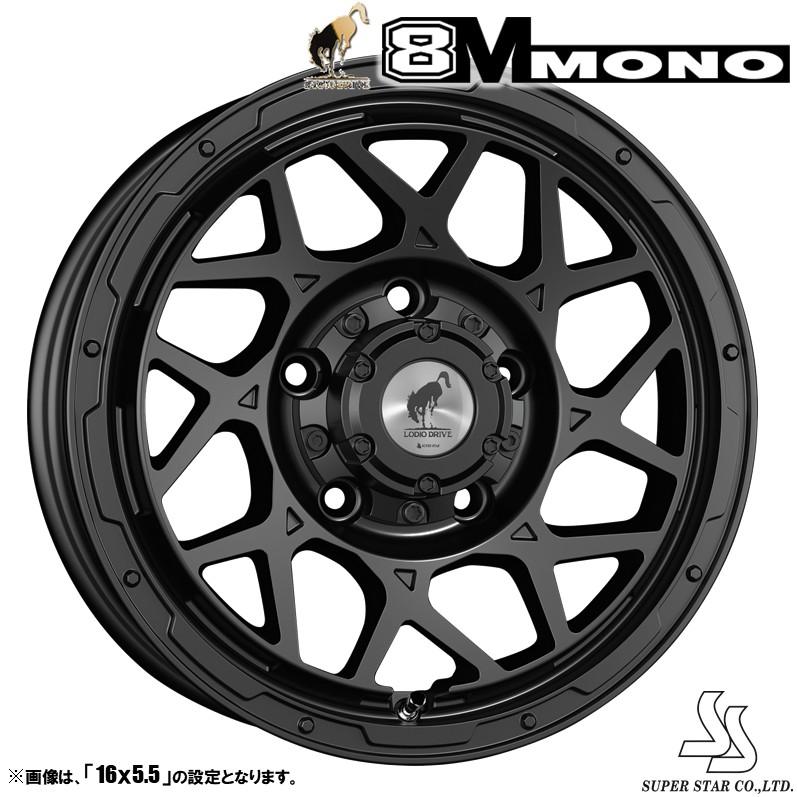 SUPER STAR ホイール4本セット スーパースター LODIO DRIVE ロディオ