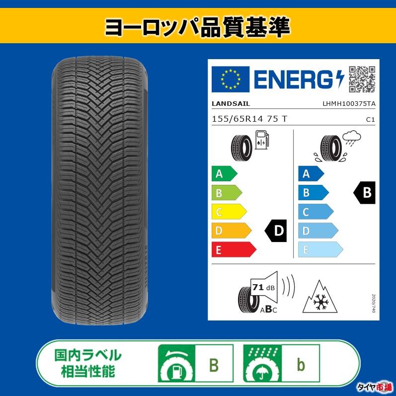 DELINTE 【2025年製】オールシーズンタイヤ 155/65R14 75T DELINTE 【2025年製】オールシーズンタイヤ 155/65R14 75T