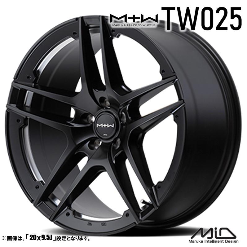 マルカサービス 4本セット M.I.D MTW TW025 19インチ リム幅8.5J マルカサービス 4本セット M.I.D MTW TW025 19インチ リム幅8.5J