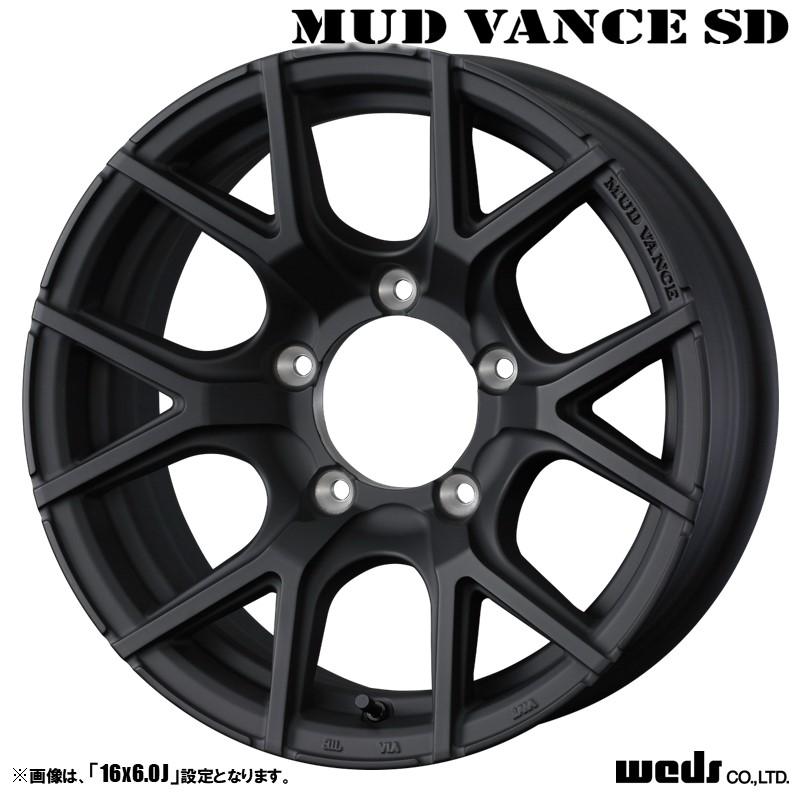 WEDS（ウェッズ） ホイール4本セット MUD VANCE SD マッドヴァンス 16