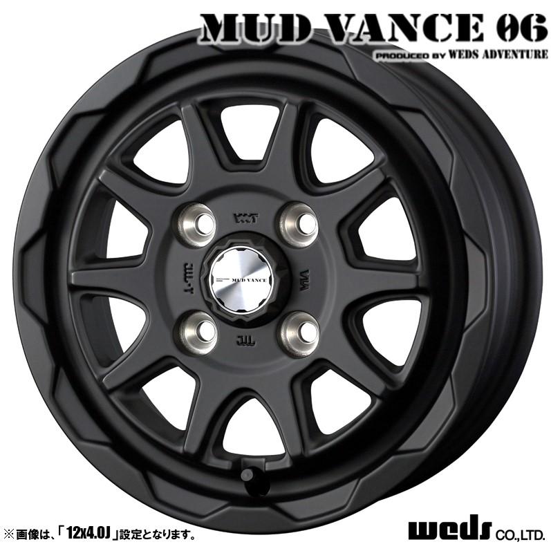 WEDS（ウェッズ） ホイール4本セット MUD VANCE 06 マッドヴァンス 12 