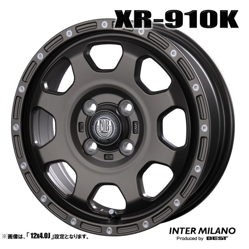 4本セット MUDBAHN マッドバーン XR-910K 14インチ リム幅4.5J 4本セット MUDBAHN マッドバーン XR-910K 14インチ リム幅4.5J
