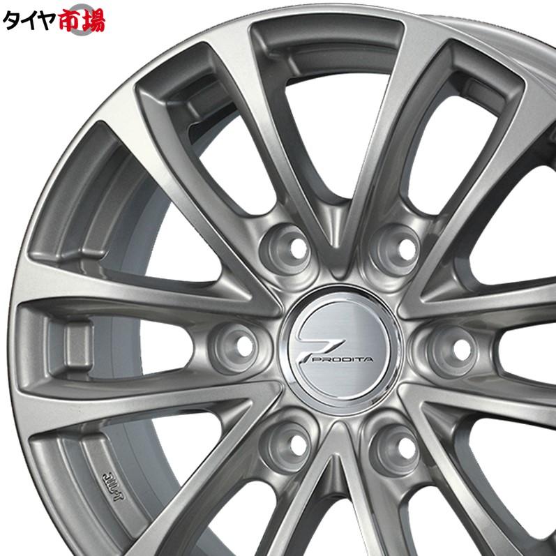 ホイール4本セット Weds ウェッズ PRODITA HC プロディータ 16インチ リム幅6.5J インセット+38 6穴 PCD139.7 チタンシルバー【法人様宛て送料無料】｜tireichiba｜02