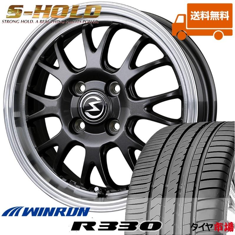 165/50R16インチ サマータイヤホイール4本セット BADX S-HOLD エス