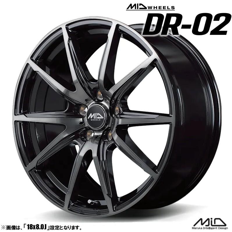 シュナイダー 4本セット SCHNEIDER DR-02 17インチ リム幅7.0J イン 