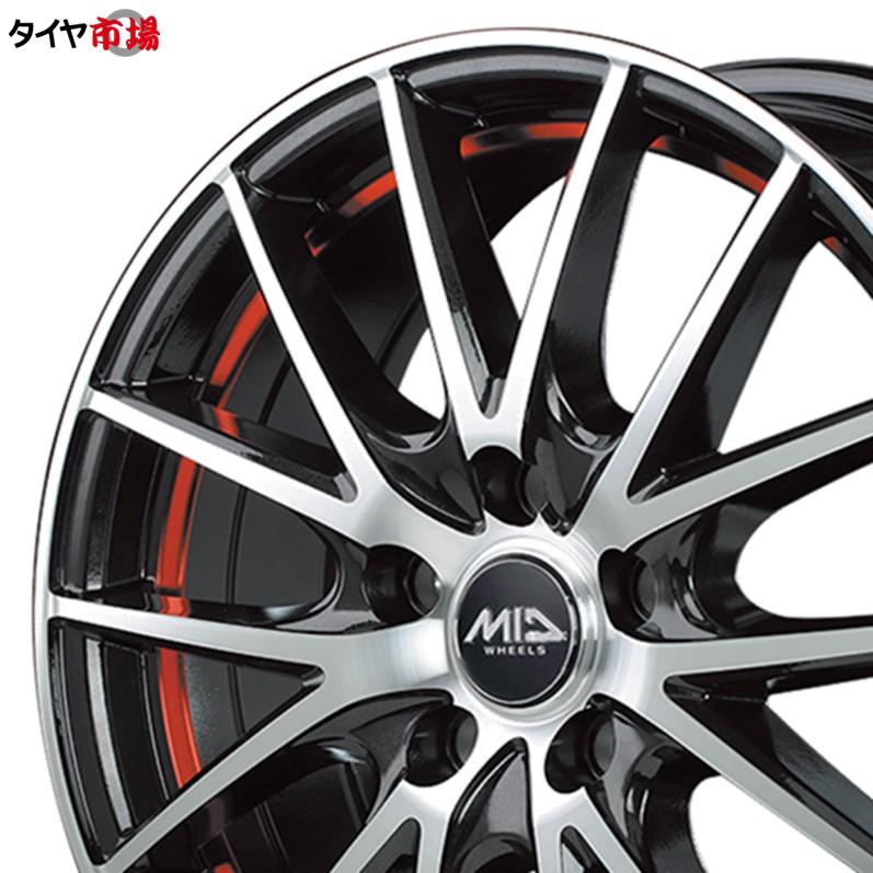 マルカサービス ホイール4本セット M.I.D MID WHEELS RX27 18