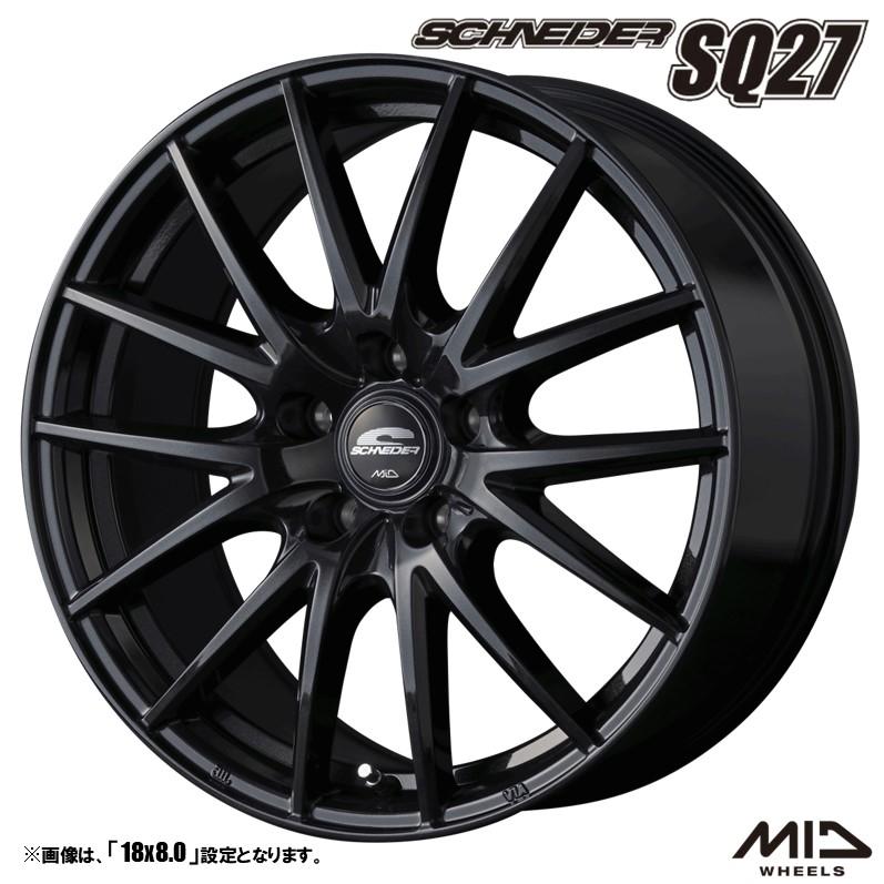 マルカサービス ホイール4本セット MID WHEELS SQ27 16インチ マルカサービス ホイール4本セット MID WHEELS SQ27 16インチ