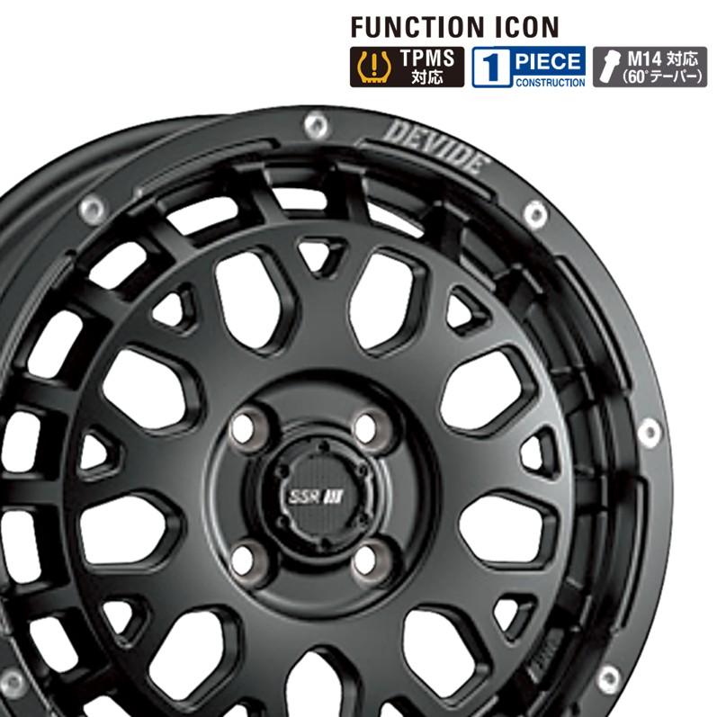 SSR ホイール4本セット SSR DEVIDE G:M GM ディバイド ジーエム 15