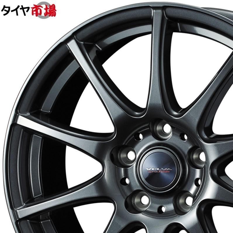 4本セット Weds ウェッズ VELVA CHARGE ヴェルヴァ チャージ 15インチ リム幅6.0J インセット+53 5穴 PCD114.3 ディープメタル【法人宛て発送の場合、送料無料】｜tireichiba｜02