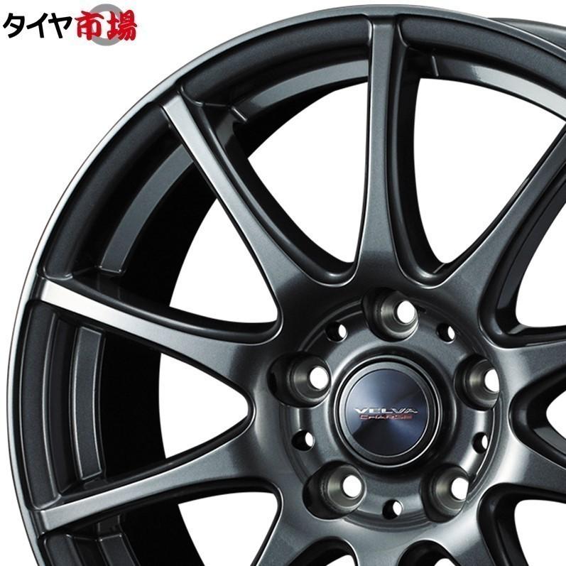4本セット Weds ウェッズ VELVA CHARGE ヴェルヴァ チャージ 17インチ 