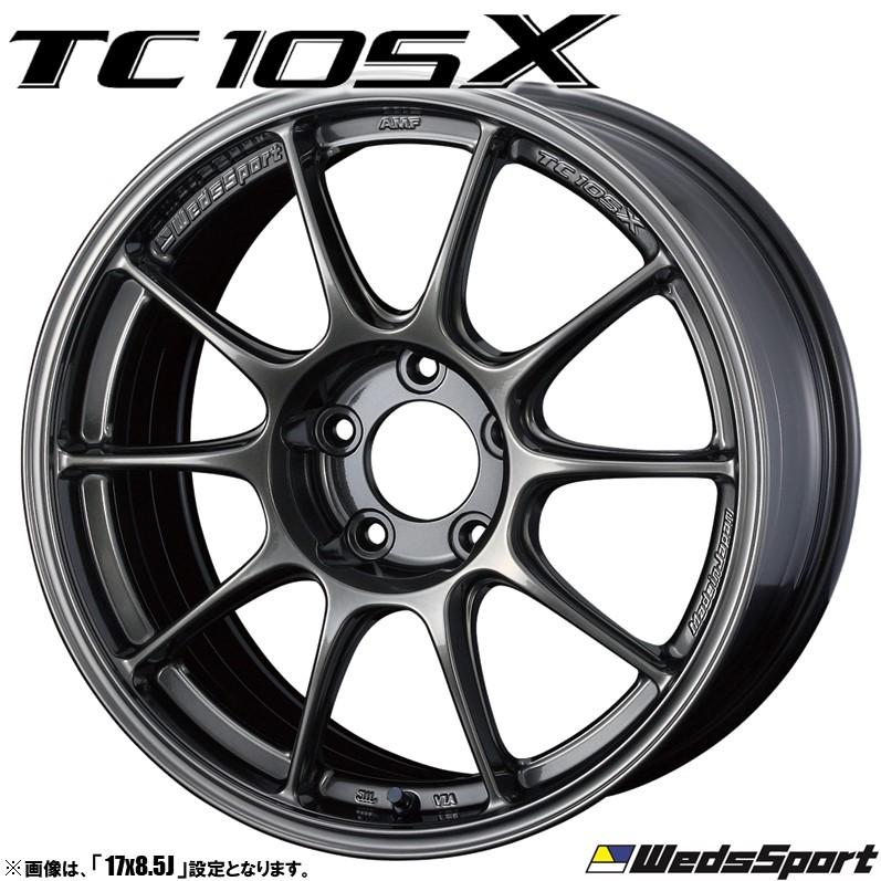 huayra555 WedsSport TC105X 17インチ WEDS（ウェッズ） WedsSport ウェッズスポーツ TC105X 17インチ リム幅