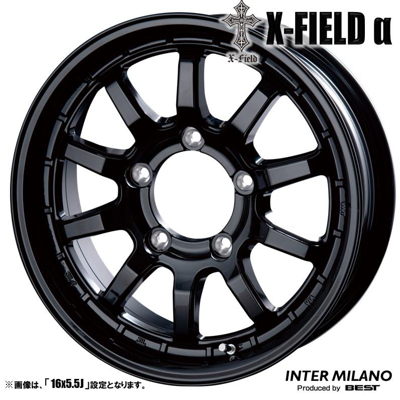 ホイール4本セット X-FIELD クロスフィールド α アルファ 15