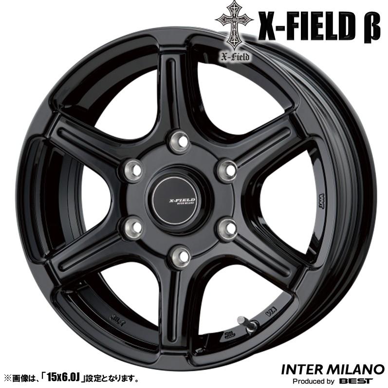 ホイール4本セット X-FIELD クロスフィールド β ベータ 15インチ リム