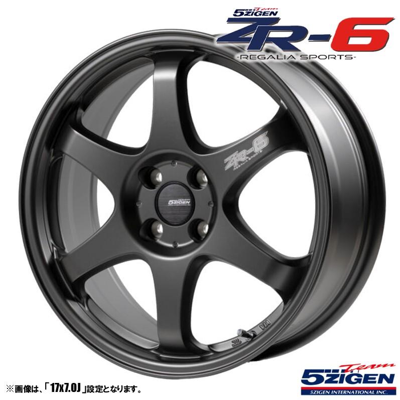 5ZIGEN ホイール4本セット ゴジゲン ZR-6 REGALIA SPORTS 17インチ